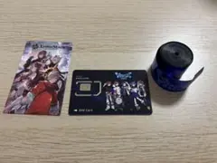 CRMOBILE SIMカード/XrossStarsステッカー/銀テ10枚以上