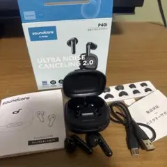 soundcore P40i ブラック ワイヤレスイヤホン