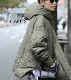 ちえみ様専用　1度のみ使用　キャラクス　CALUX キルティングダウンジャケット