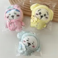 【新品未使用】ちいかわ ナガノフレンズ サンリオキャラクターズ マスコットセット