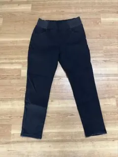 大きいサイズ　黒カジュアルパンツ サイズ33