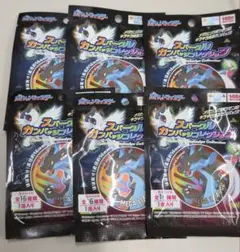ポケモンスター　スパークル缶バッジコレクション6パックセット