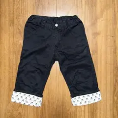 パンツ ズボン ブラック 子供服 キッズ 秋冬 ラッドカスタム