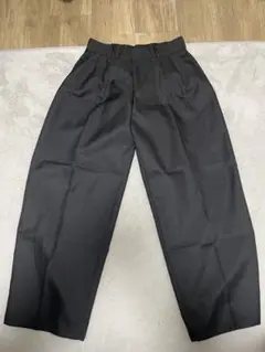 WEGO センタープレスワイドスラックス