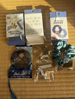 USJ 名探偵コナン　クールジャパン　缶バッチ、バックチャーム