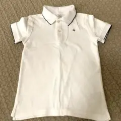 Janie and Jack ポロシャツ　白　4T／110cm