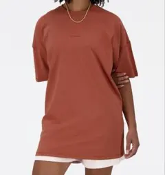 新品オレンジ色半袖Tシャツのサムネイル