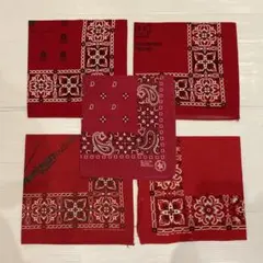 の*ん様 80s ビンテージ バンダナ vintage まとめ売り USA