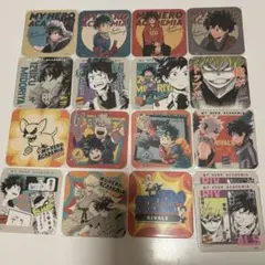 僕のヒーローアカデミア アートコースター RIVALS 17枚セット