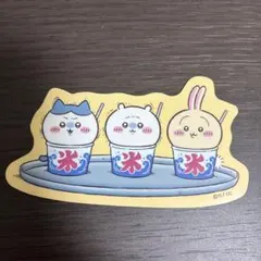 ちいかわ　ステッカー　かき氷
