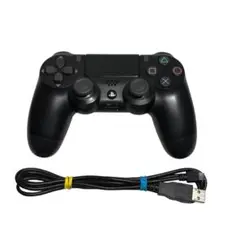 【動作確認済】PS4 純正コントローラー　DUALSHOCK4 　ブラック