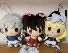 東方project ぬいぐるみ プライズ3点　②