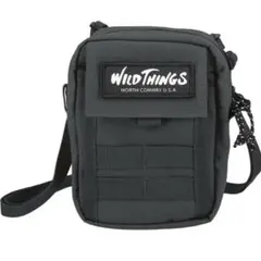 WILD THINGS ブラック ショルダーバッグのサムネイル
