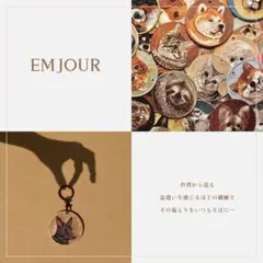 ペッペ様専用ページ EMJOUR柴犬&ダックスフンド・刺繍キーリング