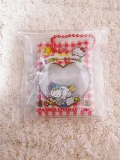 サンリオ　ミニフレークシール風チャーム　キティ