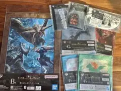 一番くじ モンハンワイルズ B賞 描き下ろしポスターアート　E賞F賞G賞H賞