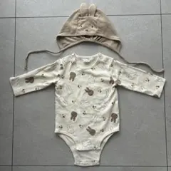 プティマイン　ミッフィー　ロンパース