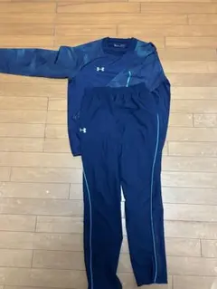 Under Armour ジャージ上下セット MD ネイビー/ブルー