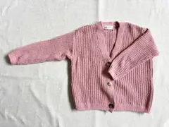 H&M ピンク カーディガン 6-8Y