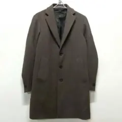 最終値下げ‼️EDIFICE エディフィス メンズコート(S) ウール100%のサムネイル