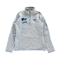 パタゴニア ベターセーター ハーフジップ グレー【Ｍ】