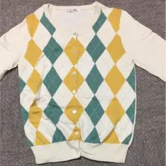 ⬇︎最終お値下げ⬇︎★美品★ simplicite アーガイル カーディガン