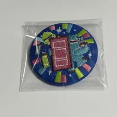 ディズニー 刺繍缶バッジ モンスターズインク