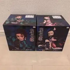 鬼滅の刃 ぬーどるストッパーフィギュア 竈門禰豆子 竈門炭治郎 2体セット