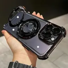 ブラックiPhone 15用ケース