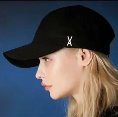 新品未使用タグ付き varzar キャップ 496 ブラック シルバー バザール