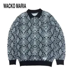 24SS WACKO MARIA パイソン ニット ポロシャツ 半袖 シャツ L - メルカリ