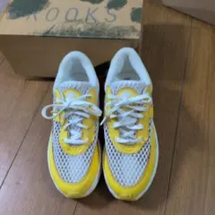 astico スニーカー イエロー 25.0cm