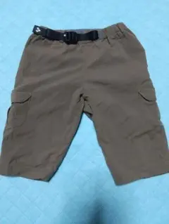 モンベル 110cm ハーフパンツ カーキ