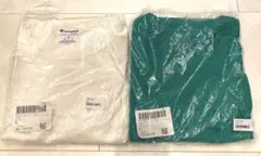 新品未開封　チャンピオン　Tシャツ　Mサイズ　2枚　白と緑