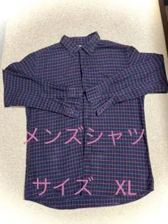 UNIQLO チェック柄 長袖シャツ XL