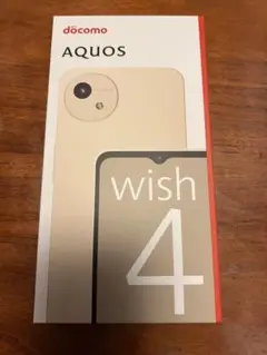 新品❤️docomo AQUOS wish 4 ホワイト　ドコモ