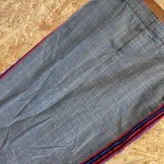 AE10189 ZARA WOMAN タイトスカート ブラウン チェック