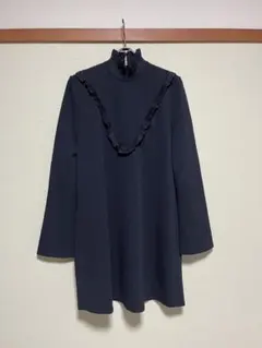 ZARA 黒 ミニワンピース