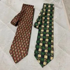 ダンヒル　ネクタイ　2本セット