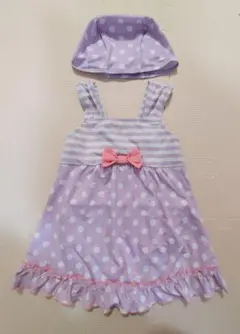 水着 女の子 110cm（105cm-115cm） 帽子付き