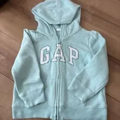 GAP フード付きパーカー 4歳用 水色