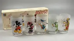 未使用JCB joyjoyプレゼント’90 ディズニーキャラクターグラスセット