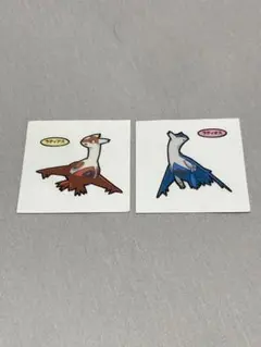 ポケモンパンシール　デコキャラシール　ラティオス　ラティアス