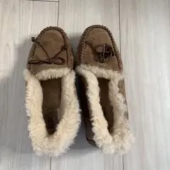 UGG ブラウン モカシン　出品本日迄