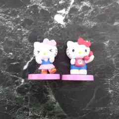 Furuta チョコエッグ ハローキティ コラボレーション 2種セット 指 電話