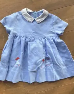 ファミリアワンピース80 フォーマル　バースデーフォト　入園式