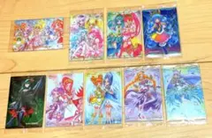 プリキュアウエハース10 ハートキャッチプリキュアSSRなど　9枚まとめ売り