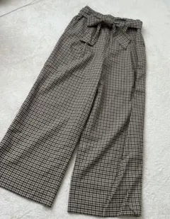 美品 グリーンレーベル　秋冬　ワイドパンツ ワンタック ユナイテッドアローズ