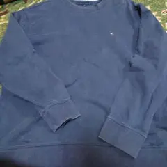 売り切り　TOMMY HILFIGER ネイビー トレーナー M