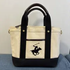 Ralph Lauren トートバッグ ベージュ ブラック